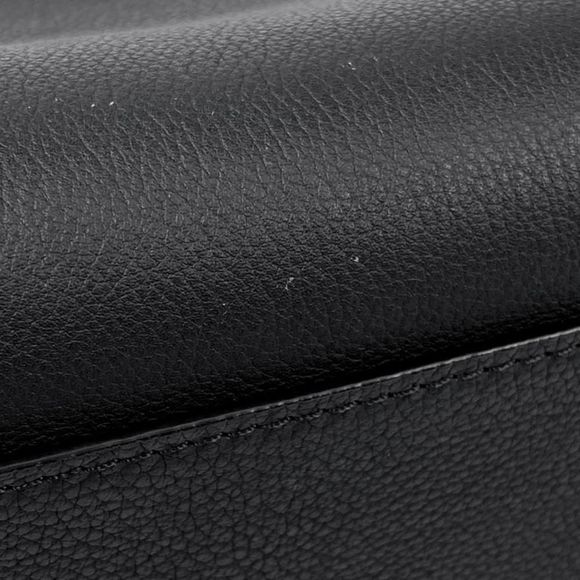 Louis Vuitton LockMe Tote MM Tote Bag Leather Noir Black - Picture 7 of 13